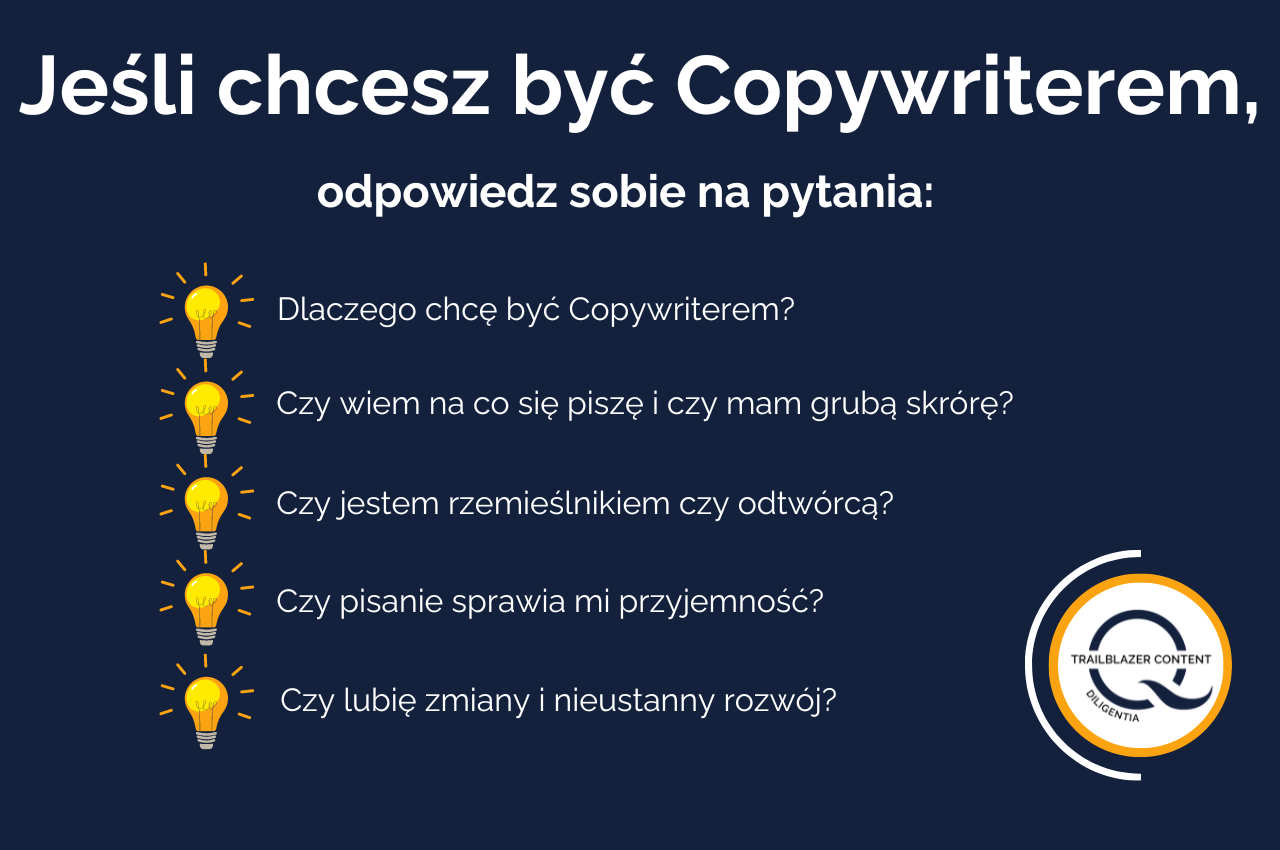 Na co sie przygotowac jako poczatkujacy copywriter